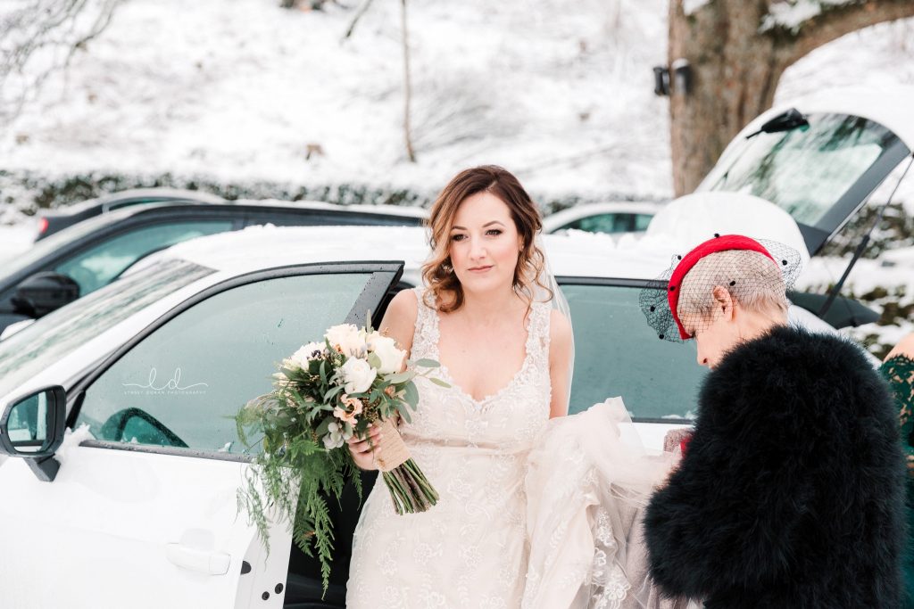 Christmas Winter Wedding Photography