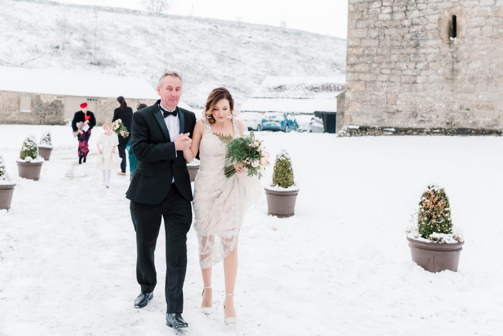 Christmas Winter Wedding Photography