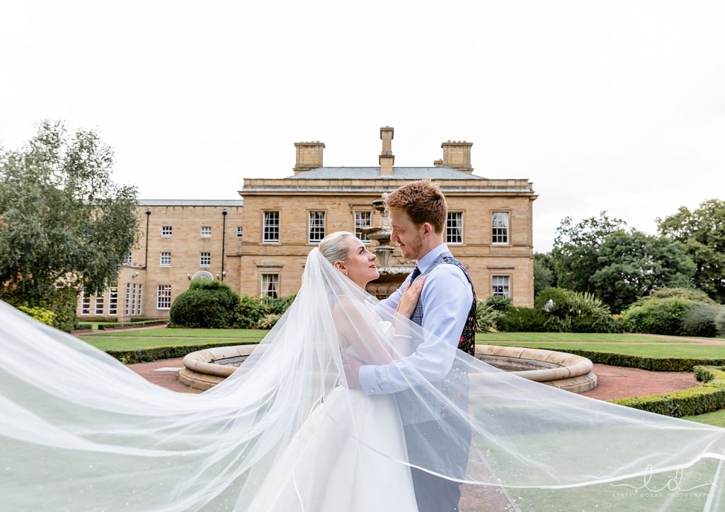 Wedding photographs at oulton hall in Leeds