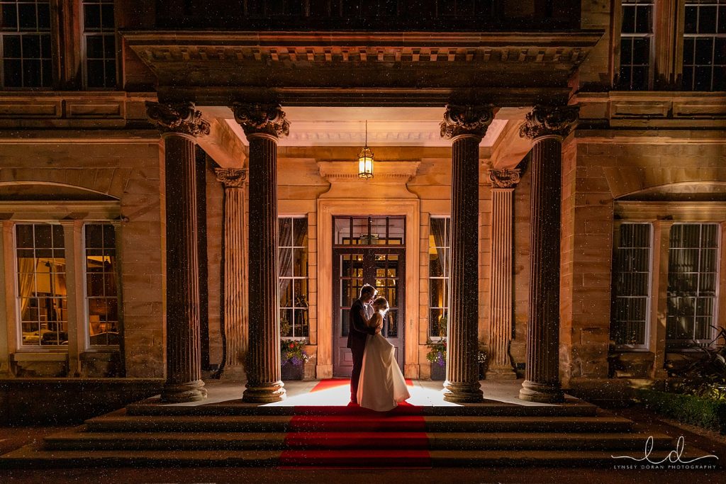 Wedding photographs at oulton hall in Leeds