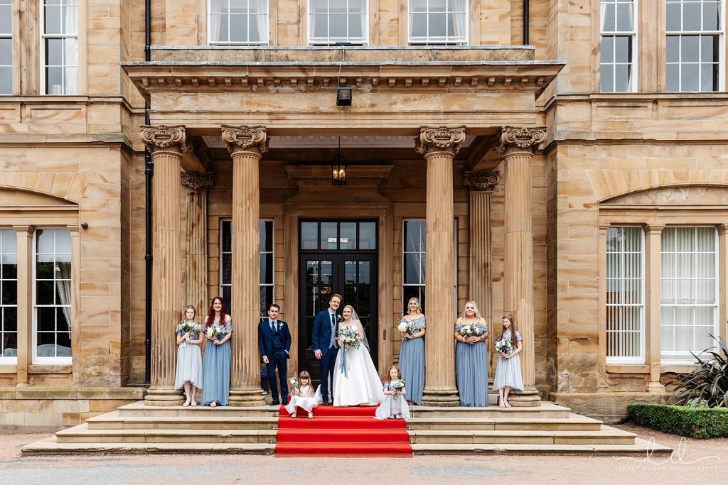 Yorkshire wedding photographers Oulton Hall Leeds