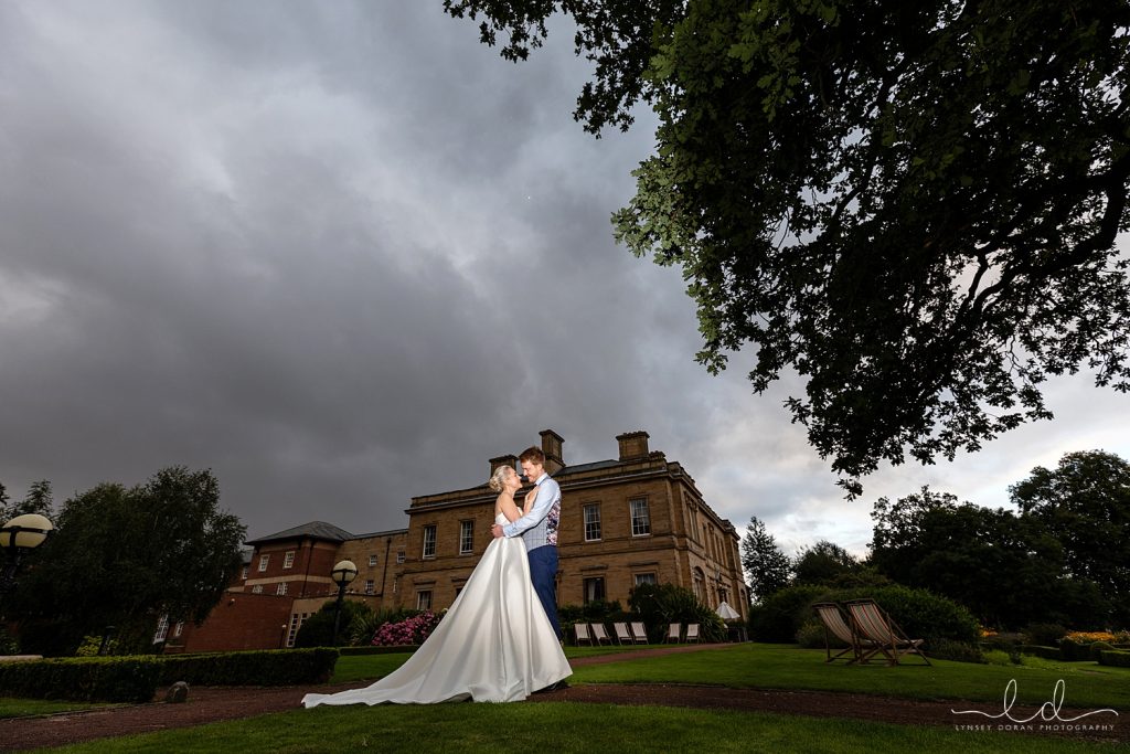 Wedding photographs at oulton hall in Leeds