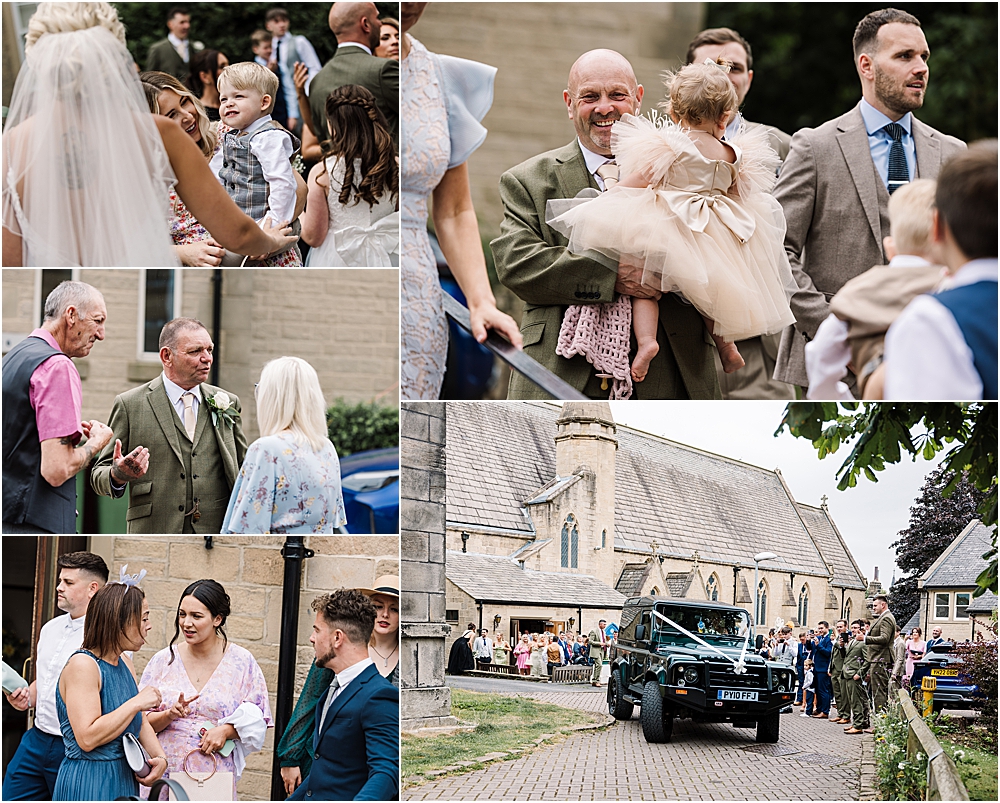Relaxed wedding photographers in Otley