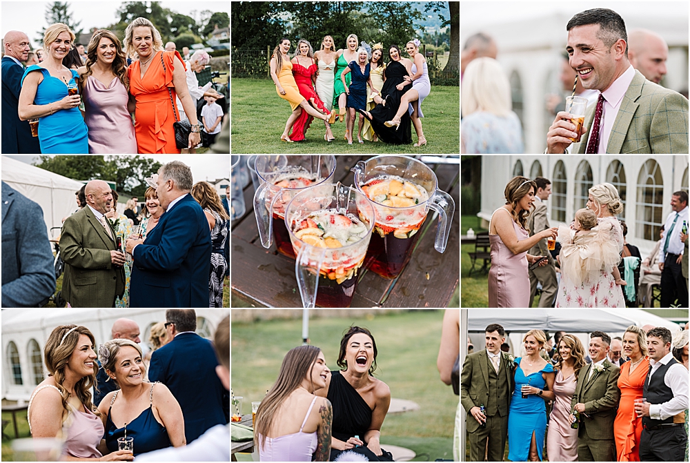 Marquee wedding Yorkshire