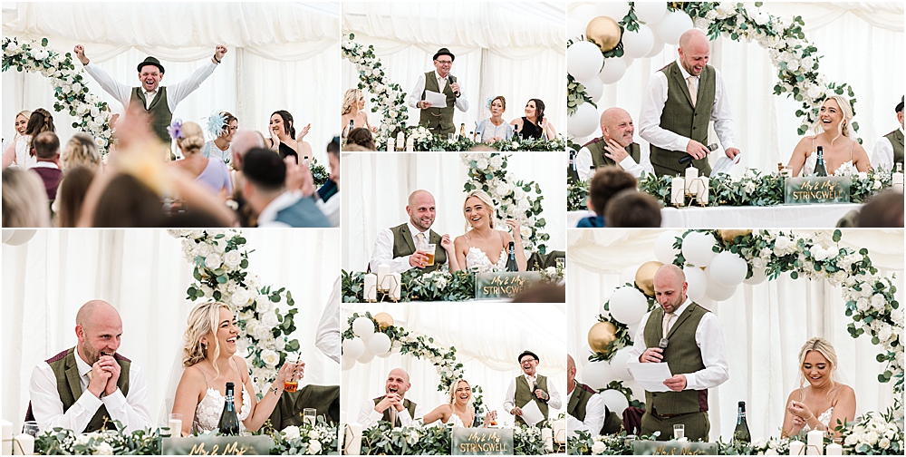 Marquee wedding Yorkshire