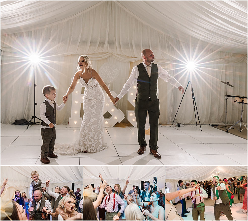 Marquee wedding Yorkshire