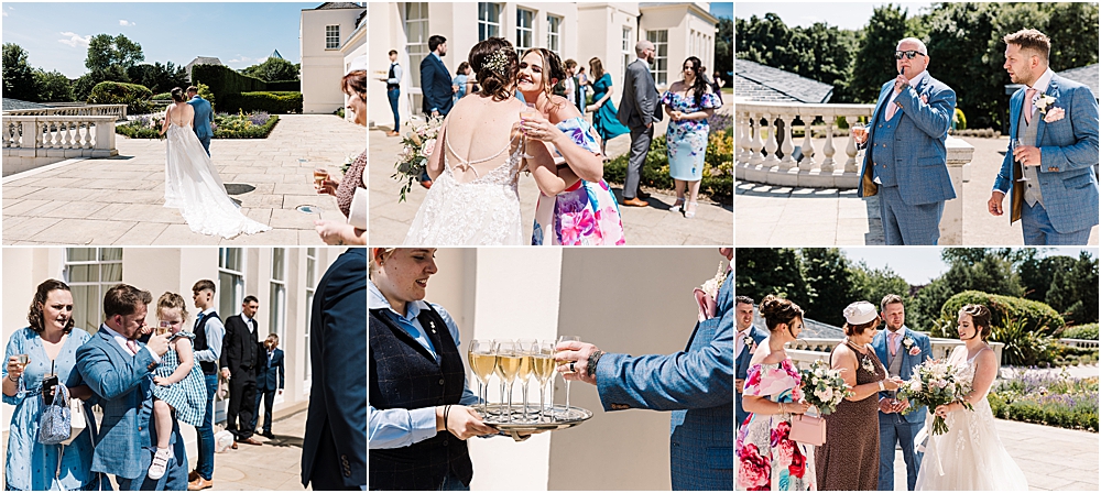 Uk beach wedding photographs