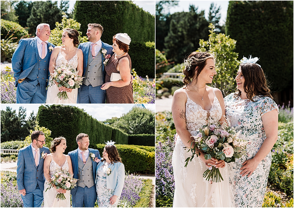 Uk beach wedding photographs