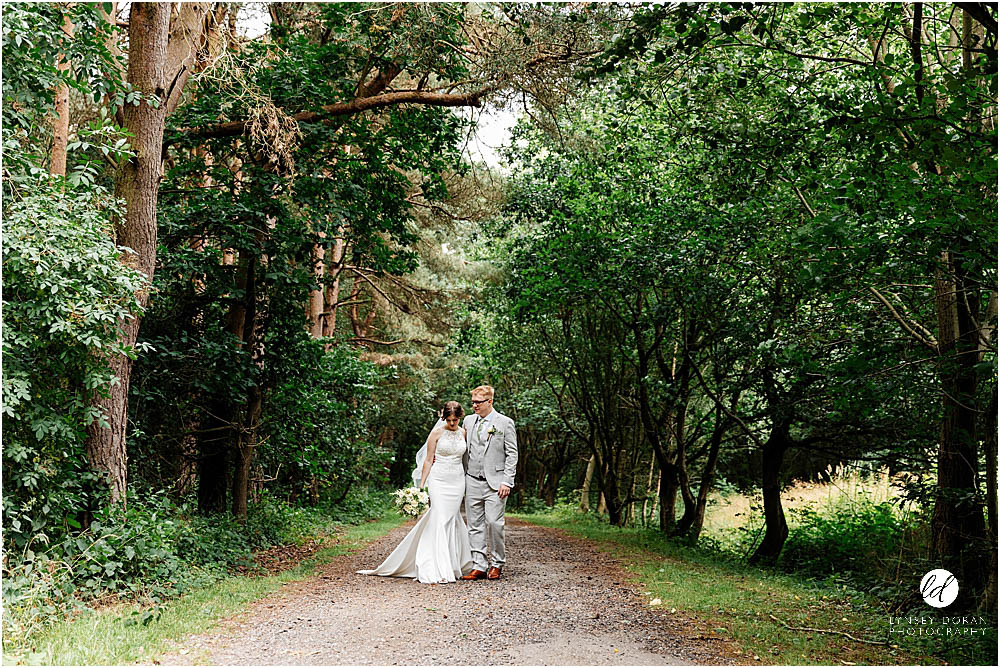 Relaxed wedding photographs at Sandburn Hall