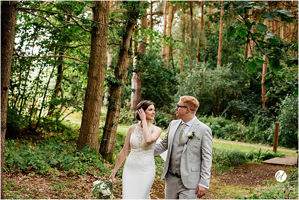 Relaxed wedding photographs at Sandburn Hall