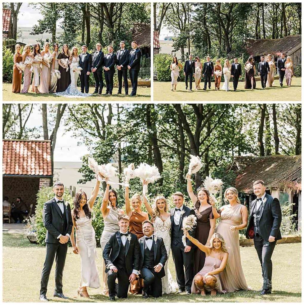 Bridal party photographs