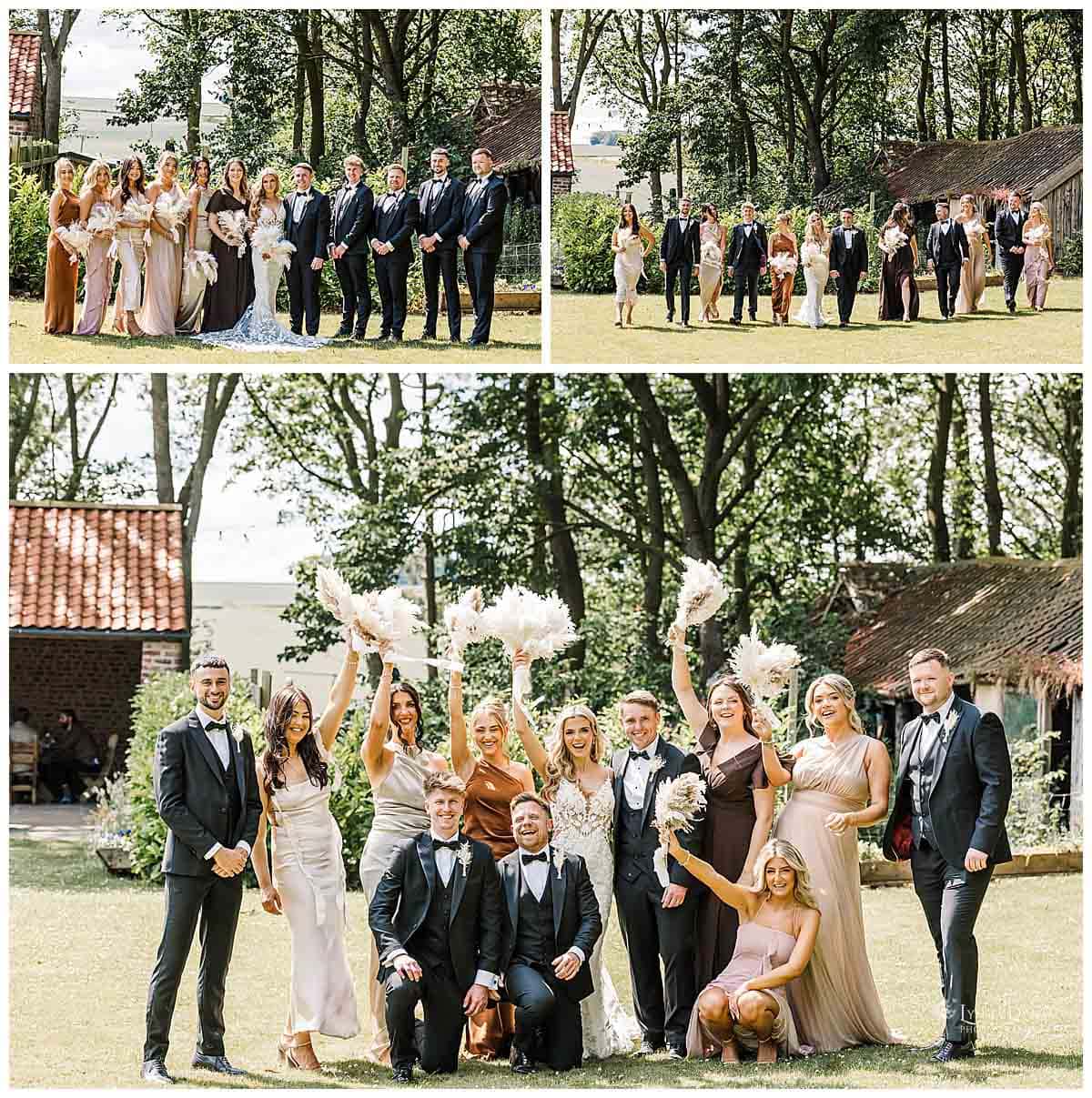 Bridal party photographs