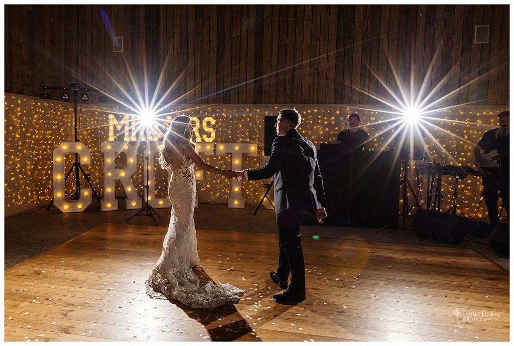 First dance wedding photography Yorkshire
